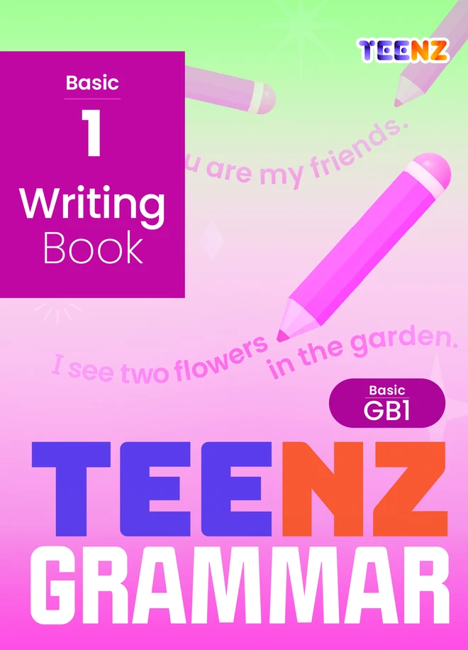TEENZ GRAMMAR Basic 1 Writing Book 표지